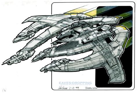 star trek breen ships concept art - Pesquisa Google | Starfleet ships ...