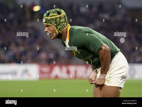 Kurt-Lee Arendse of South Africa during the 2022 Autumn Nations Series, rugby union test match ...