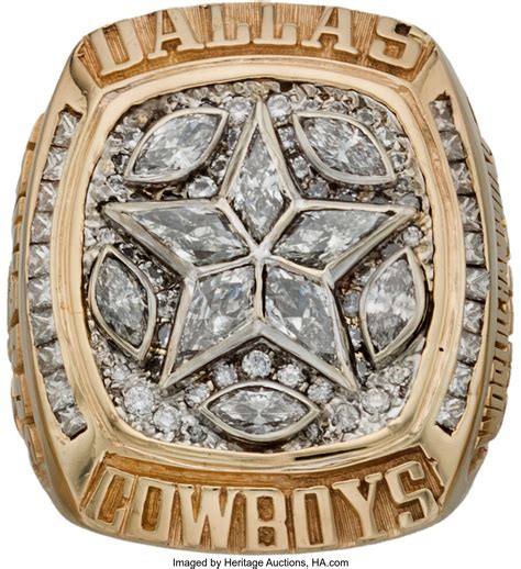 1995 Dallas Cowboys Super Bowl XXX Championship Ring Presented to | Lot ...