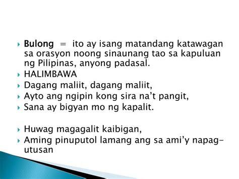 Kahulugan At Mga Halimbawa Ng Bulong - Mobile Legends