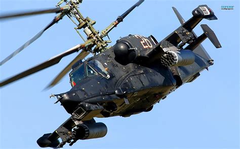 Kamov Ka-50 "Black Shark, NATO reporting name: Hokum A 8 [1680x1050 ...