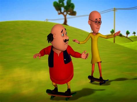 Baixe Papéis de Parede do Papelde Parede Do Motu Patlu Com Skate ...