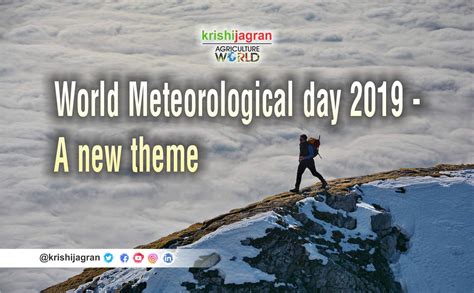 World Meteorological Day, 2019- What's the theme?