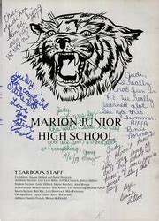 Marion Junior High School - Yearbook (Marion, IL), Class of 1975, Pages ...