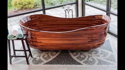 Custom Wood Bathtub - YouTube