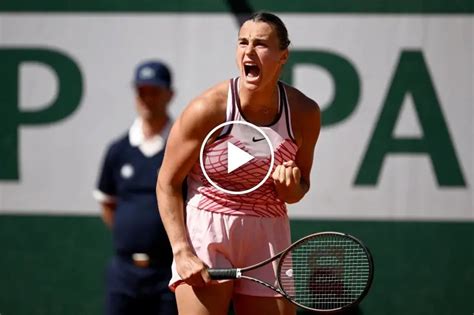 Aryna Sabalenka gets the second week, the Highlights - womenssportsnow.com