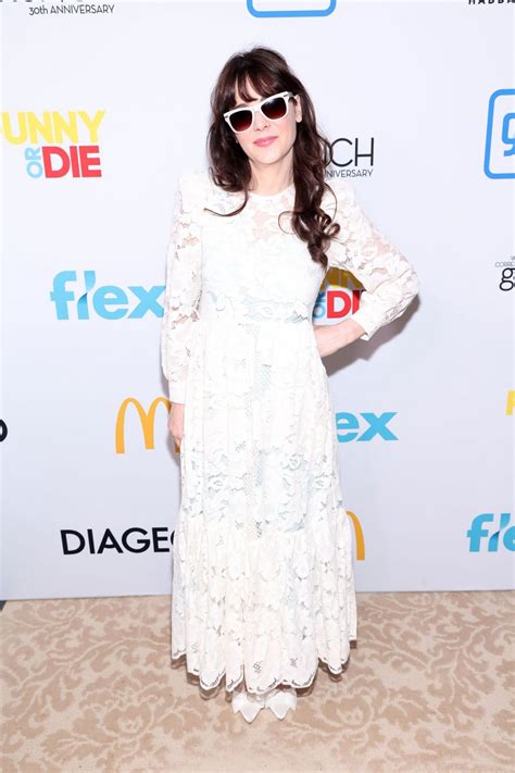 ZOOEY DESCHANEL at White House Correspondents’ Garden Brunch in ...