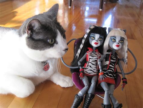 Werecats sisters | Monster High Werecats sisters with my lov… | Flickr