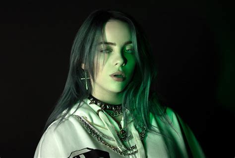 Billie Eilish Aesthetic Wallpaper Desktop Green - bmp-i