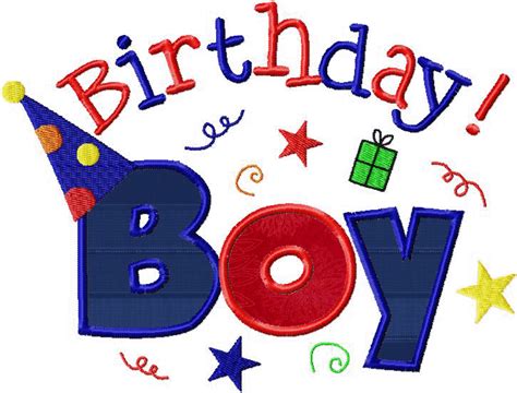 Birthday Boy - ClipArt Best