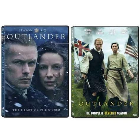 Outlander Season 6 and 7 DVD 8-Disc Movies Collection Set | Wish