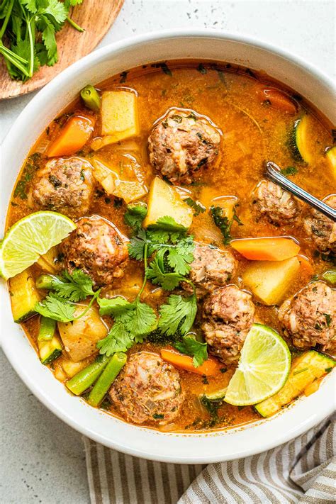 Albondigas Soup Recipe | So Much Food