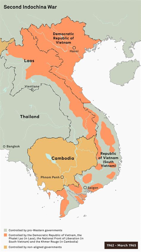Map Of Vietnam During War - Maps For You