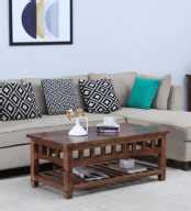 Cherry Wood Rosewood (Sheesham) Solid Wood Coffee Table Price in India - Buy Cherry Wood ...