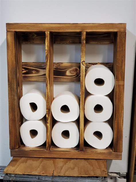 Toilet Paper Roll Organizer - Etsy