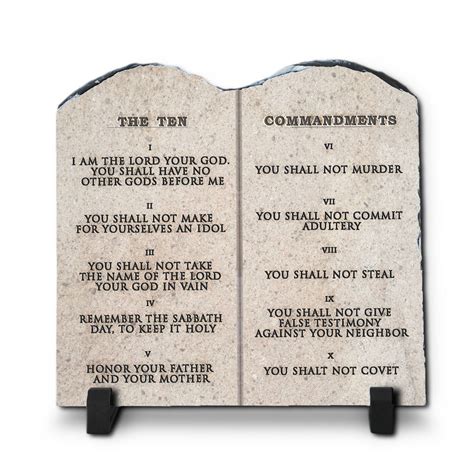 The Ten Commandments | Tablet – InspiraGifts