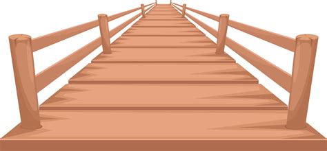 Wooden bridge clipart design illustration 9342745 PNG