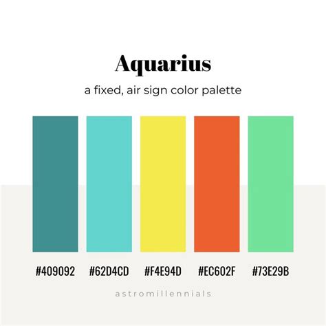 What Is Aquarius Color