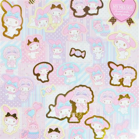 Sanrio Sticker Sheet - My Melody 4964694406943