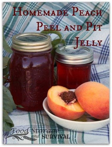 Canning Homemade Peach Peel and Pit Jelly | Peach jelly recipe canning, Canning peaches, Canning ...