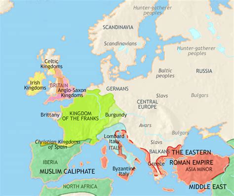 Map of Europe in 1871: Nationalism and Industrialization | TimeMaps