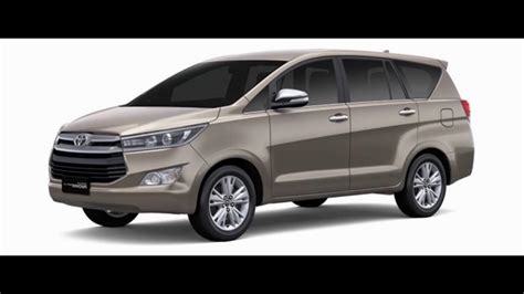 Toyota Innova Crysta 2016 || Colors || India - YouTube