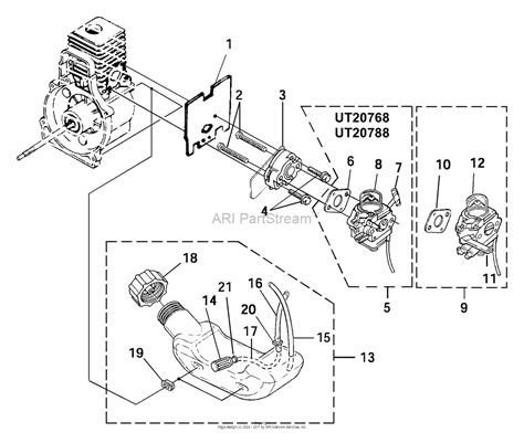 Homelite Weed Eater Parts Diagram