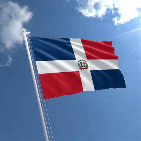 Dominican Republic Flag Printable