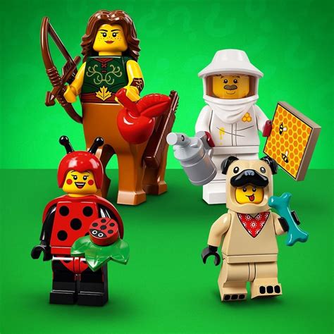 Official details of Collectible Minifigures Series 21 – Bricking Around