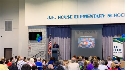 Ribbon Cutting for J.H. House Elementary School!