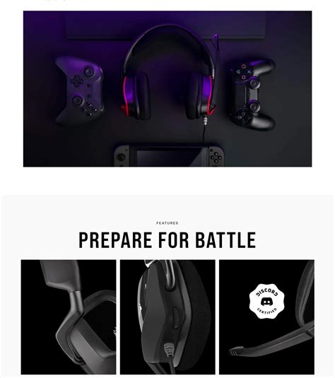 CORSAIR Void Elite Premium Gaming Headset with 7.1 Surround Sound, Fli – JG Superstore