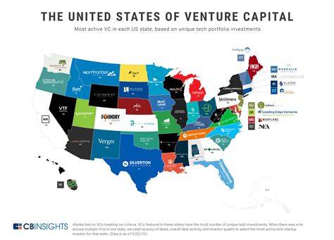 The United States Of Venture Capital: The Most Active VC In Each State