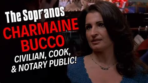 The Sopranos Charmaine Bucco - Civilian, Cook, and Notary Public! - YouTube