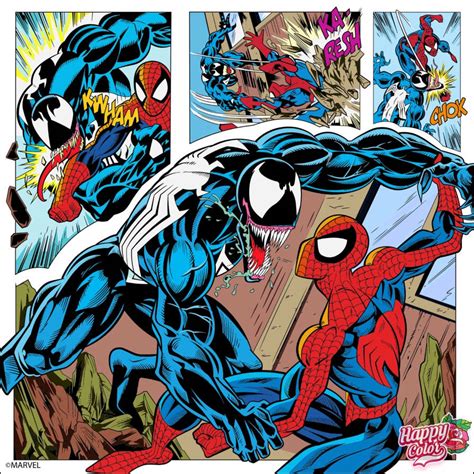 Spider-Man vs venom comics book by sterlinggray2 on DeviantArt