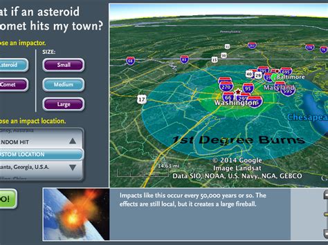 Asteroid Impact On Earth Simulation - The Earth Images Revimage.Org