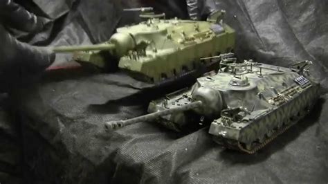 1/35th scale Vintage Accurate Armour T28 / T95 American super Heavy tank model - YouTube