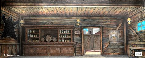 wild west saloon interior - Google Search | Old west saloon, Backdrops ...