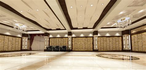 Banquet Hall Design and 3D Visualization by Athishta Architect | KreateCube