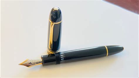 Montblanc 149 Fountain Pen Review - YouTube