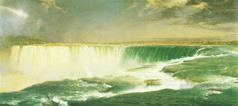 Niagara Falls scenery Hudson River Frederic Edwin Church Painting in ...