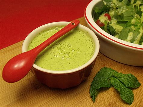 Creamy Cucumber Mint Salad Dressing | Mama Likes To Cook