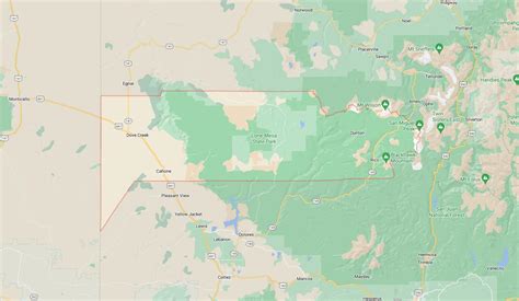 Cities and Towns in Dolores County, Colorado – Countryaah.com