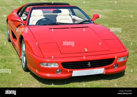 Red Ferrari F355 GTS Stock Photo - Alamy