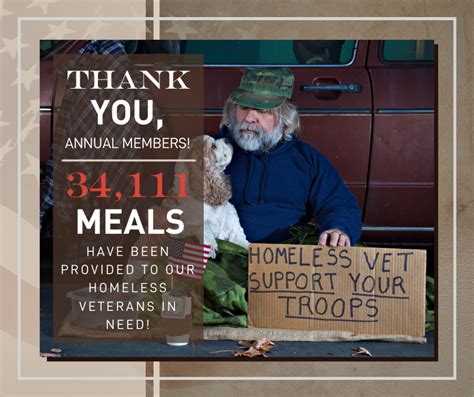 Meals to Homeless Veterans - The Gents Place