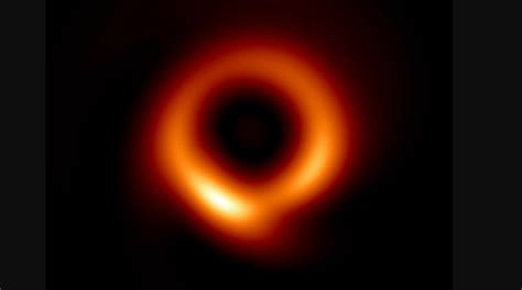 First black hole image sharpened with AI | Popular Science