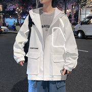 Reflective Rain Jacket – Techwear UK