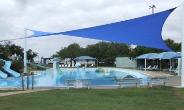 Pool Shade Sails and Structures for Water Parks and Aquatic Centres