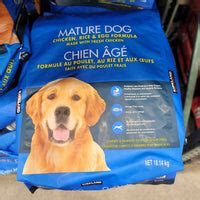 Kirkland Signature Mature Dog Food, Chicken, Rice & Egg Formula, 18.14kg Shipped to Nunavut ...
