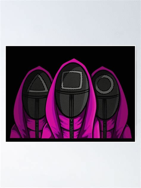 "Squid Game" Poster for Sale by Tameink | Redbubble