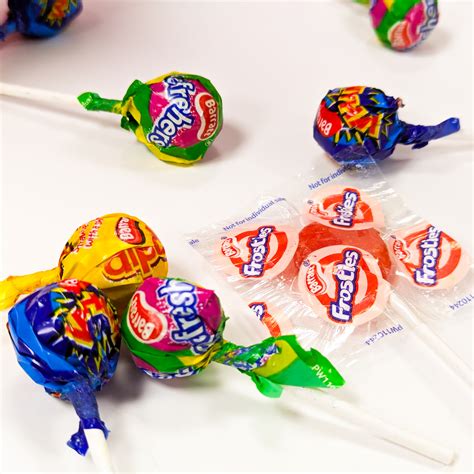 Barratt Favourites Lollies - Frosties, Dip Dab Flavour Lollypops ...